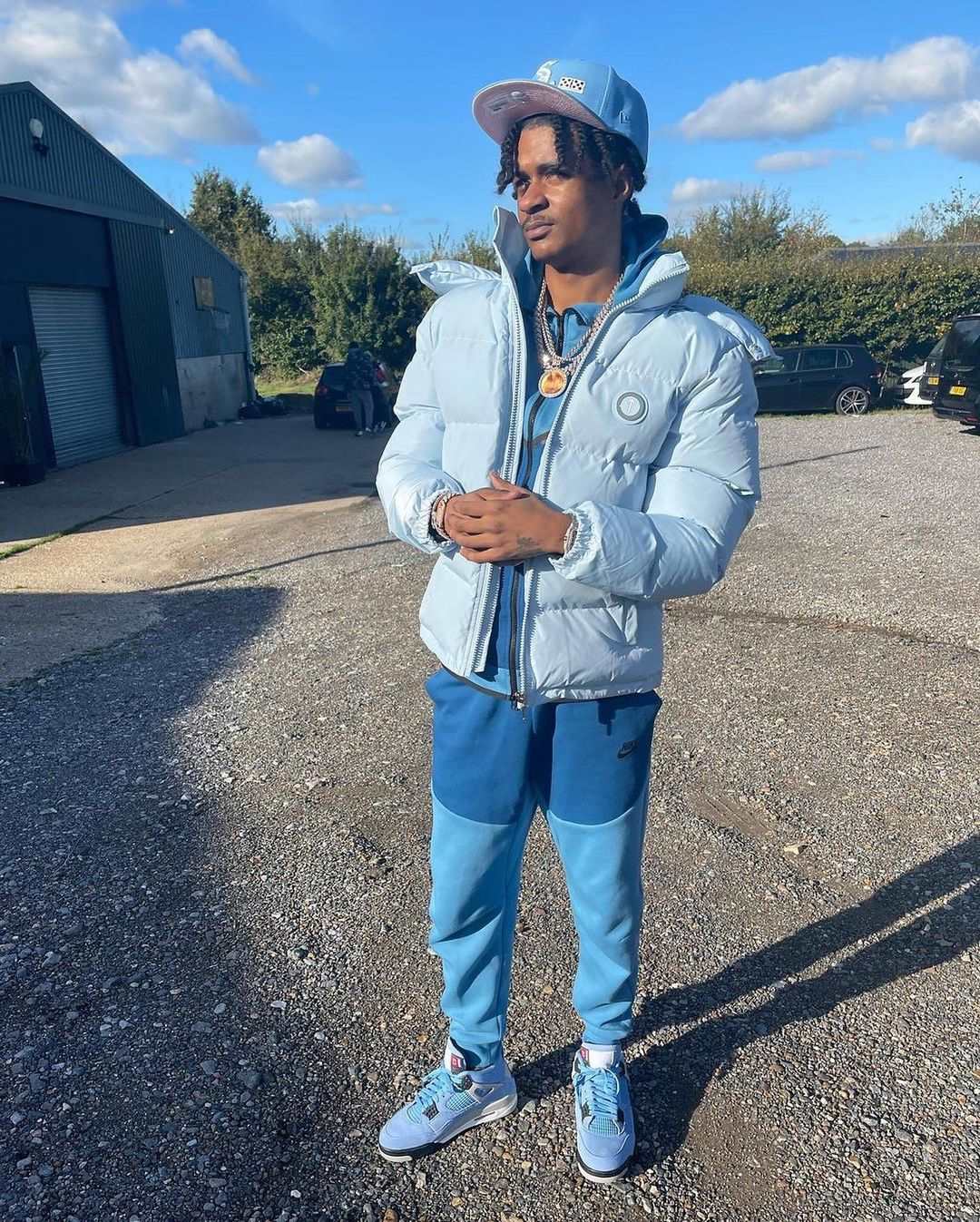 Trapstar Irongate Ice Blue Puffer Jacket