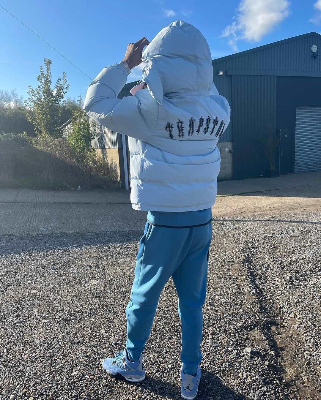 Trapstar Irongate Ice Blue Puffer Jacket