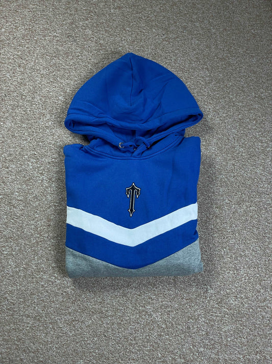 Trapstar V-Stripe Tracksuit - COBALT BLUE/MARL GREY/WHITE