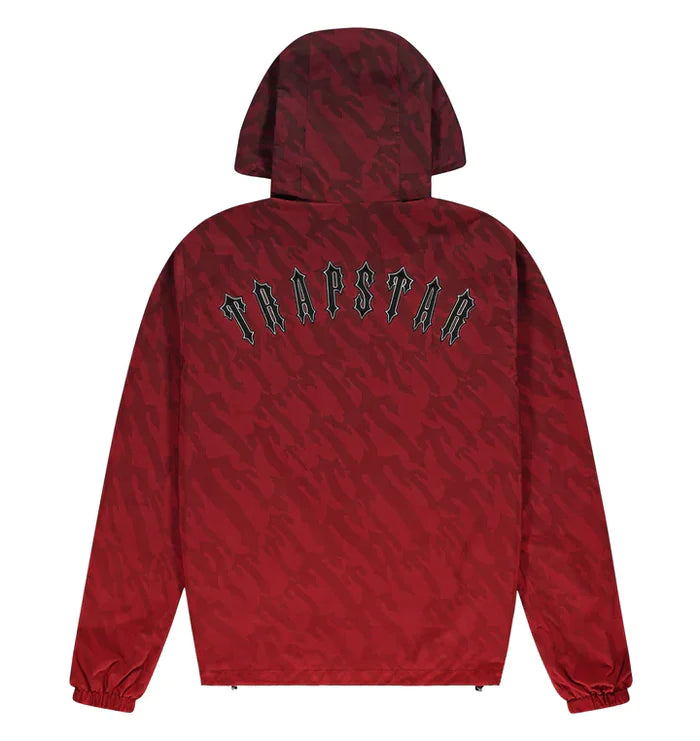 Trapstar Irongate T Windbreaker Red/ Burgundy