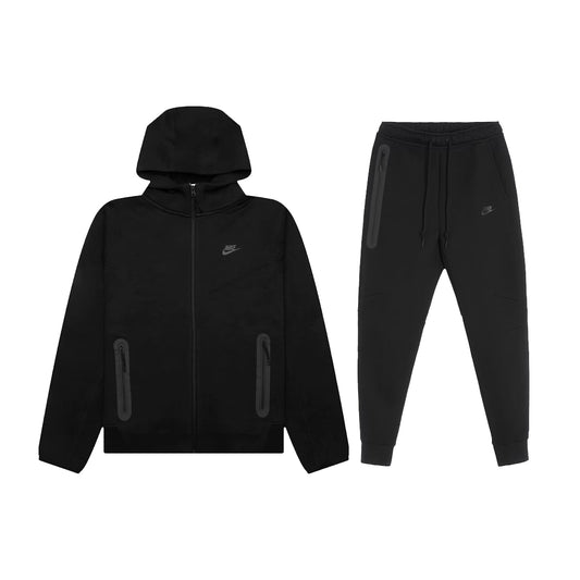 Nike Tech Fleece: New Season - Black (FULL SET)