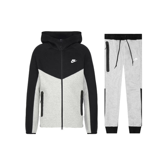 Nike Tech Fleece: New Season - Grey/Black (FULL SET)