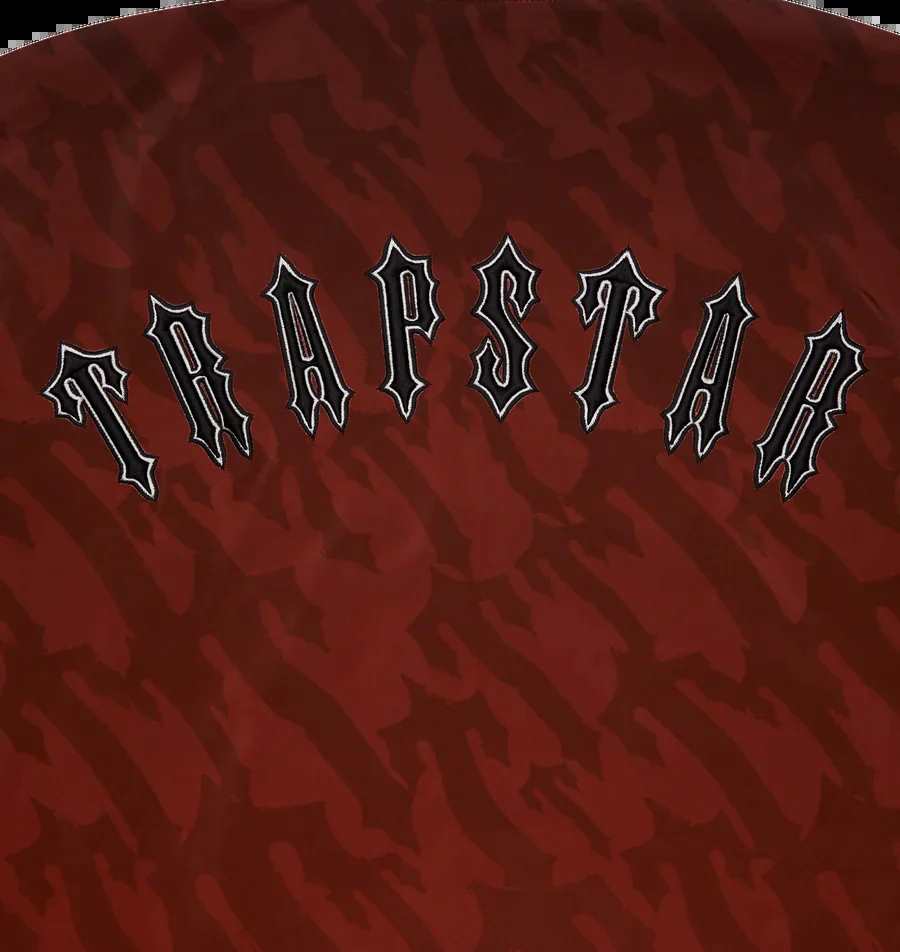 Trapstar Irongate T Windbreaker Red/ Burgundy