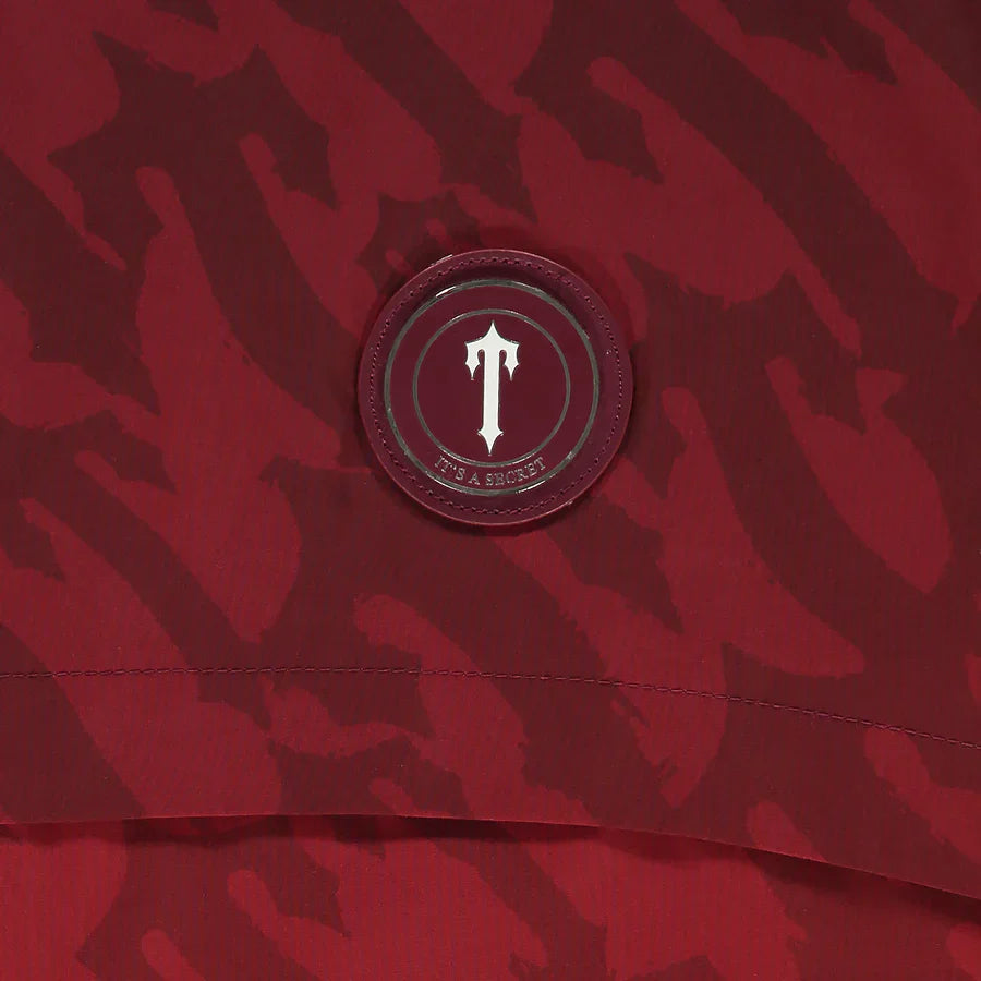 Trapstar Irongate T Windbreaker Red/ Burgundy