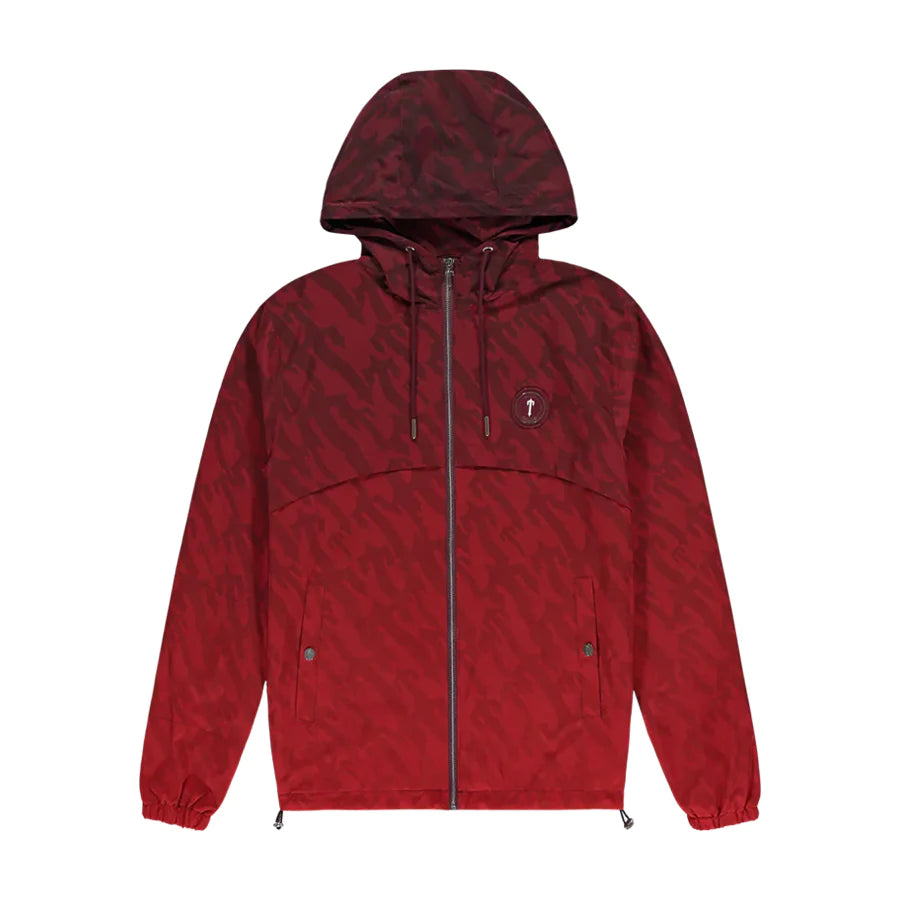 Trapstar Irongate T Windbreaker Red/ Burgundy