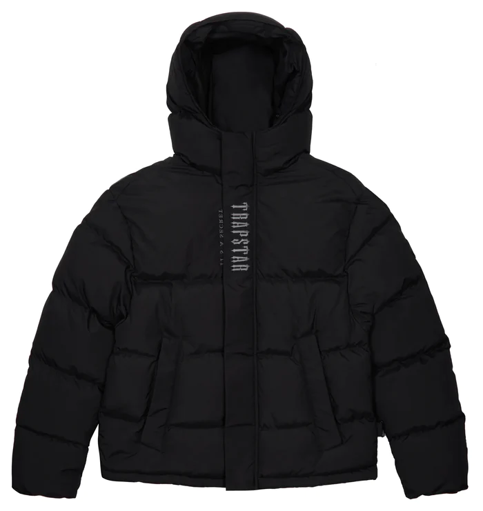 Trapstar Decoded Hooded Puffer Jacket 2.0 - Black – Dazone
